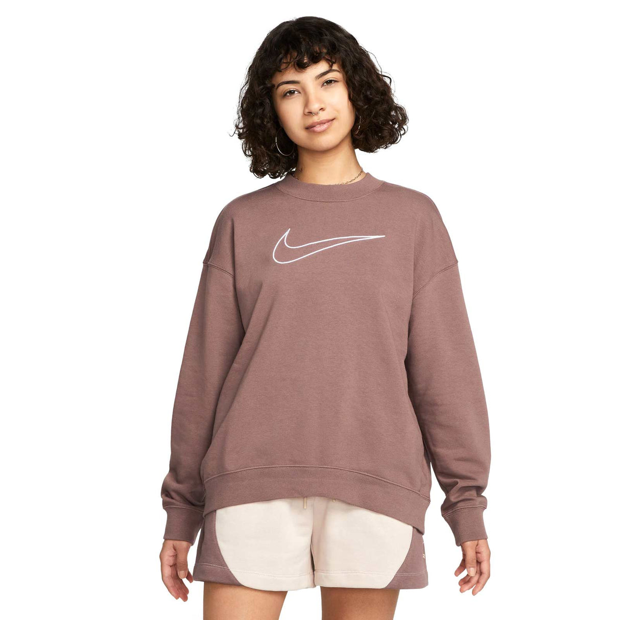 Nike Wmns DF GT FT GX Crew Esstl Purple