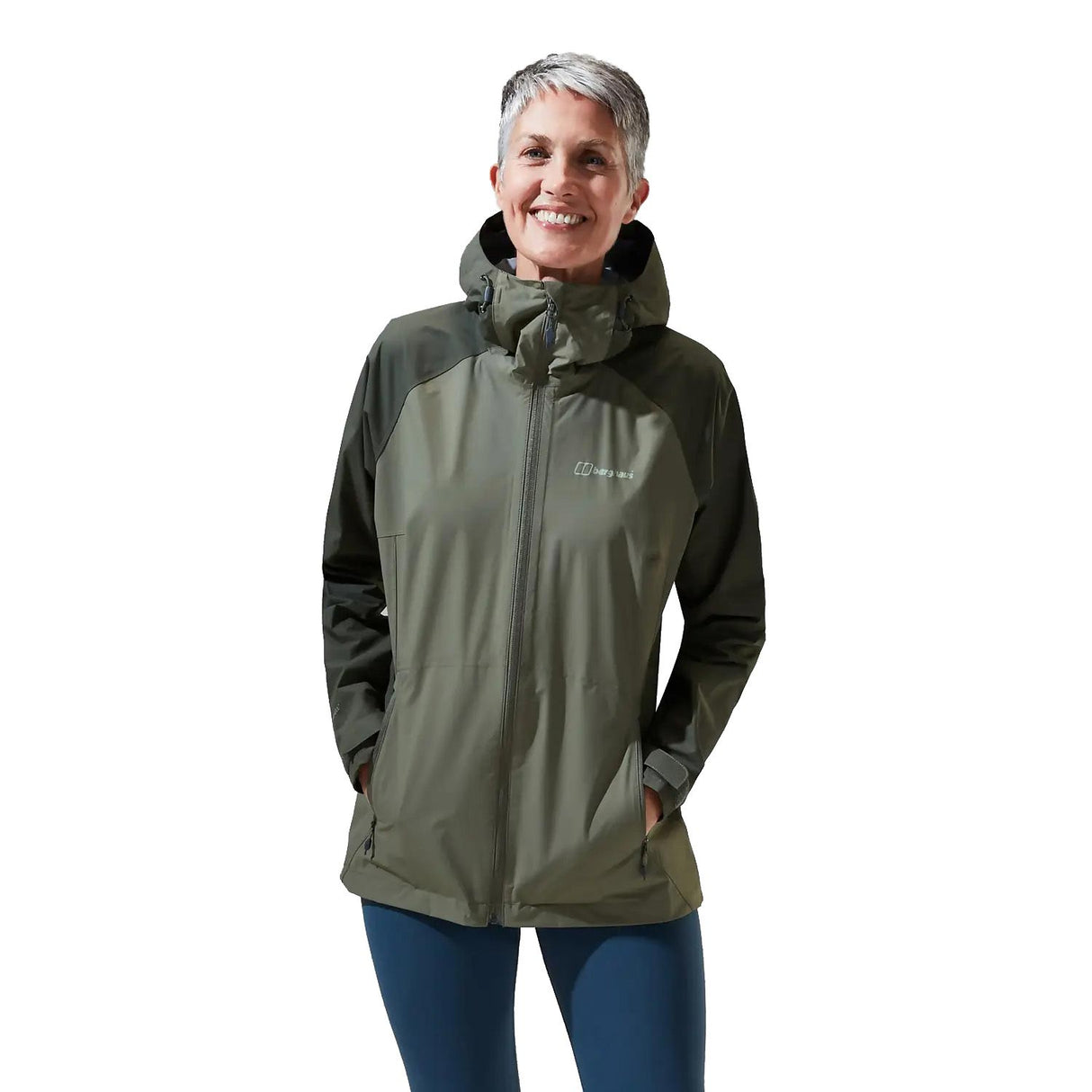 Berghaus Wmns Deluge Pro Jkt Green