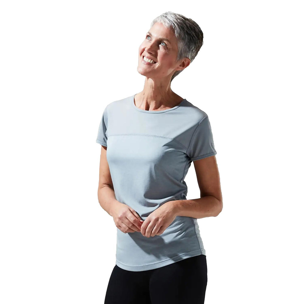 Berghaus Wmns Voyager Tech Crew T SS Gry