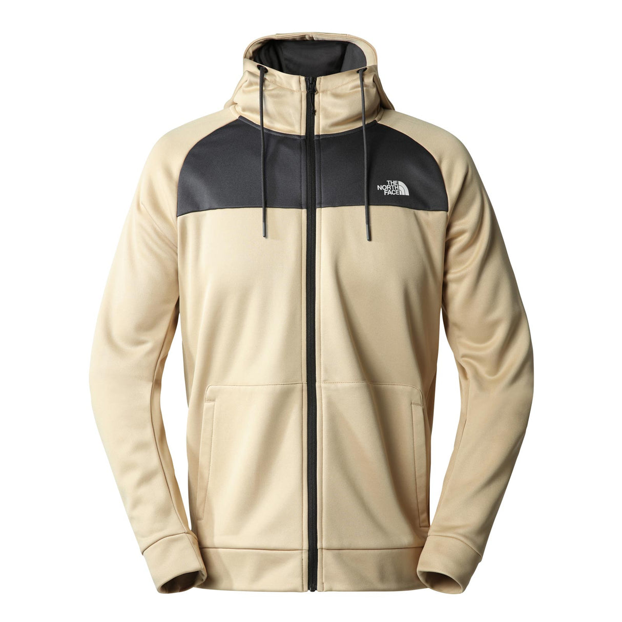TNF Mens Reaxion Fl FZ Hoodie - EU Grey