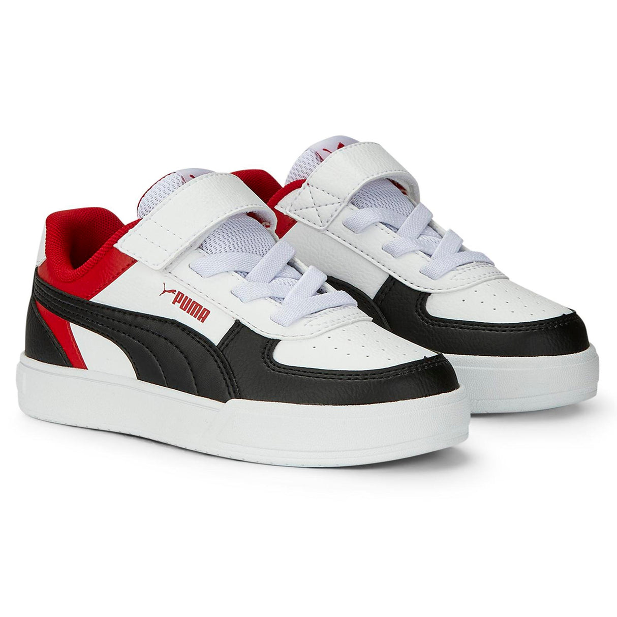 Puma Jnr Boys Caven Block Black/Red