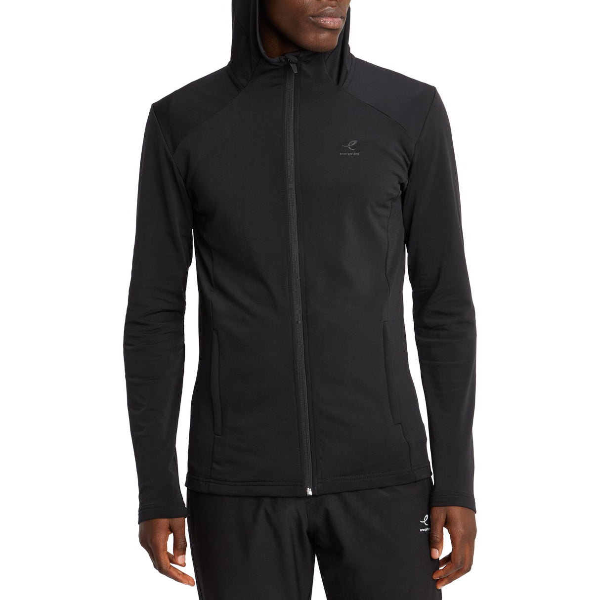 Energetics Mens Helmut FZ Hoodie Black