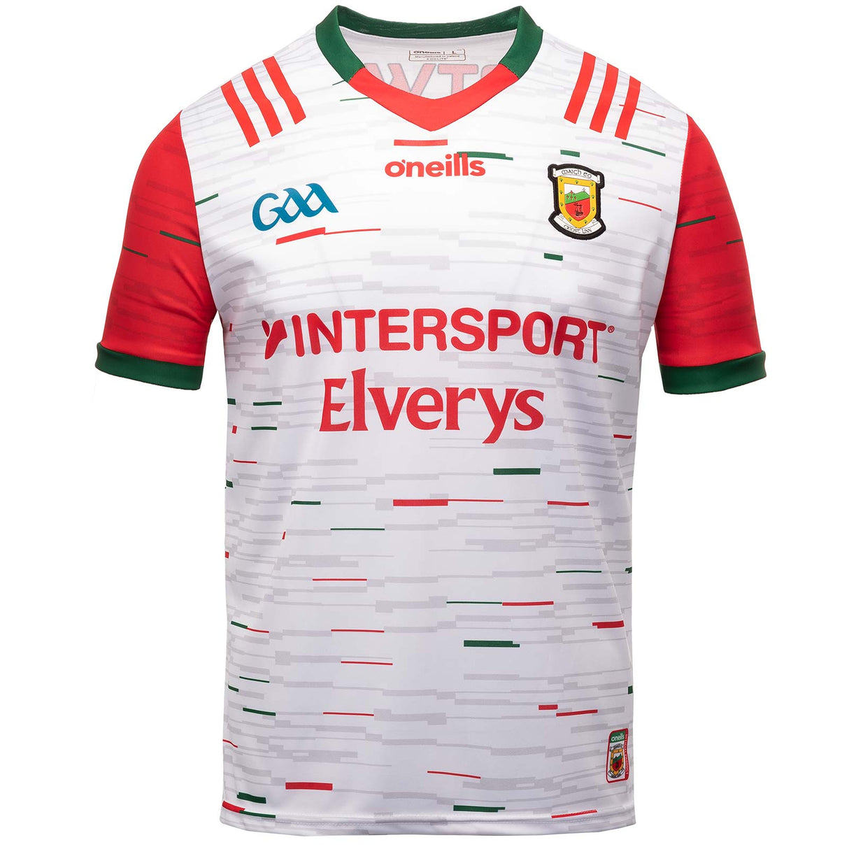 O'Neills Mayo 23 GK Home Kids Jersey Wht