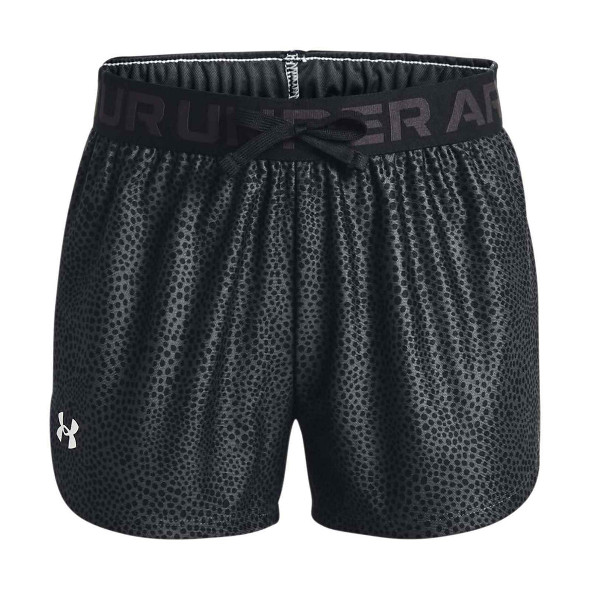 UA Kids Play Up Printed Shorts Black