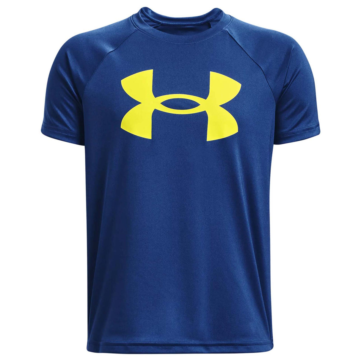 UA Kids Tech Big Logo SS Blue