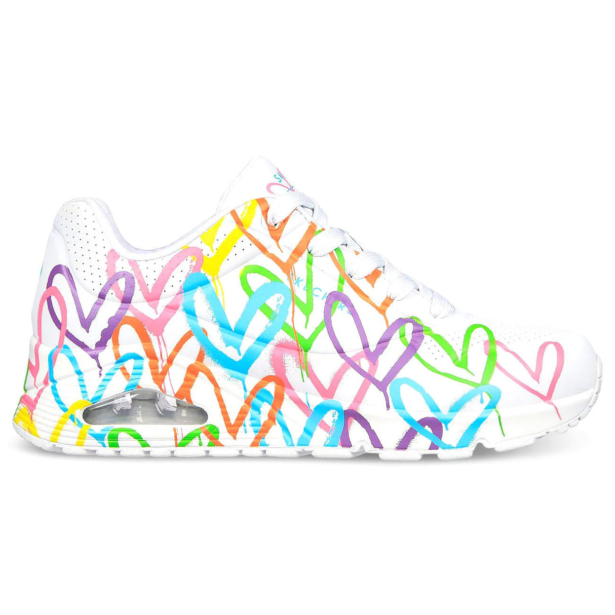 Skechers Uno Love Hearts Wmns White