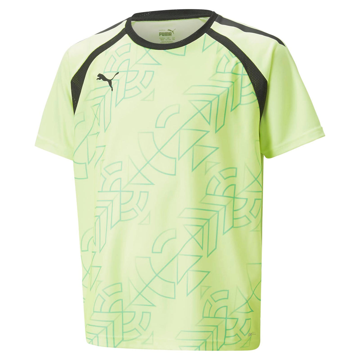 Puma Kid Team Liga Graphic Jersey Yellow
