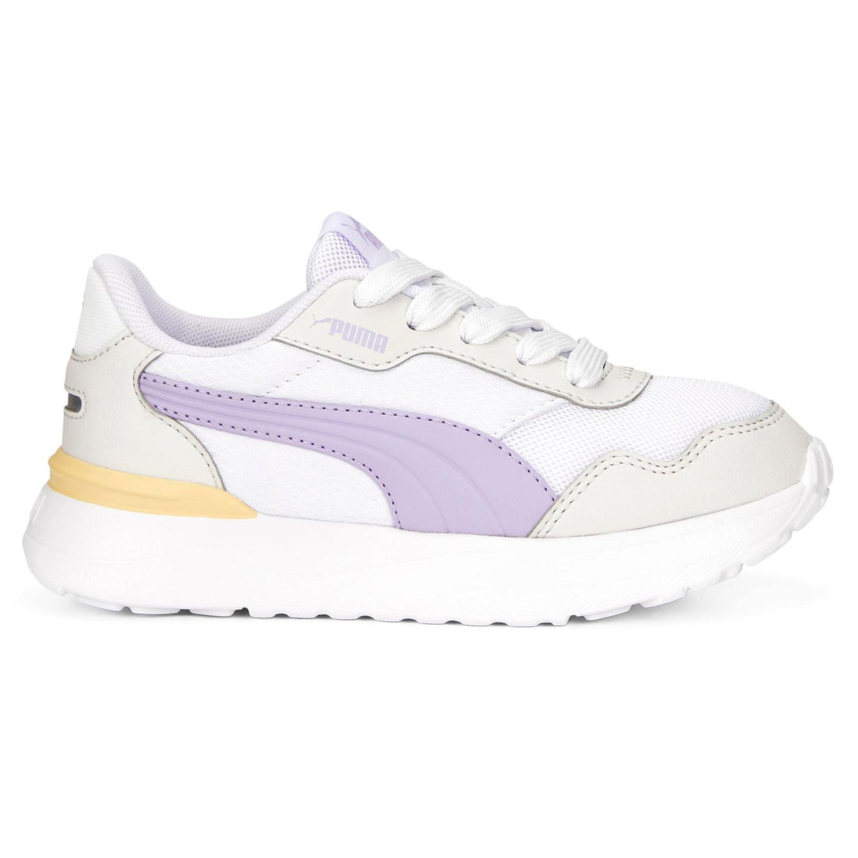 Puma R78 Voyage Jnr Girls White/Purple