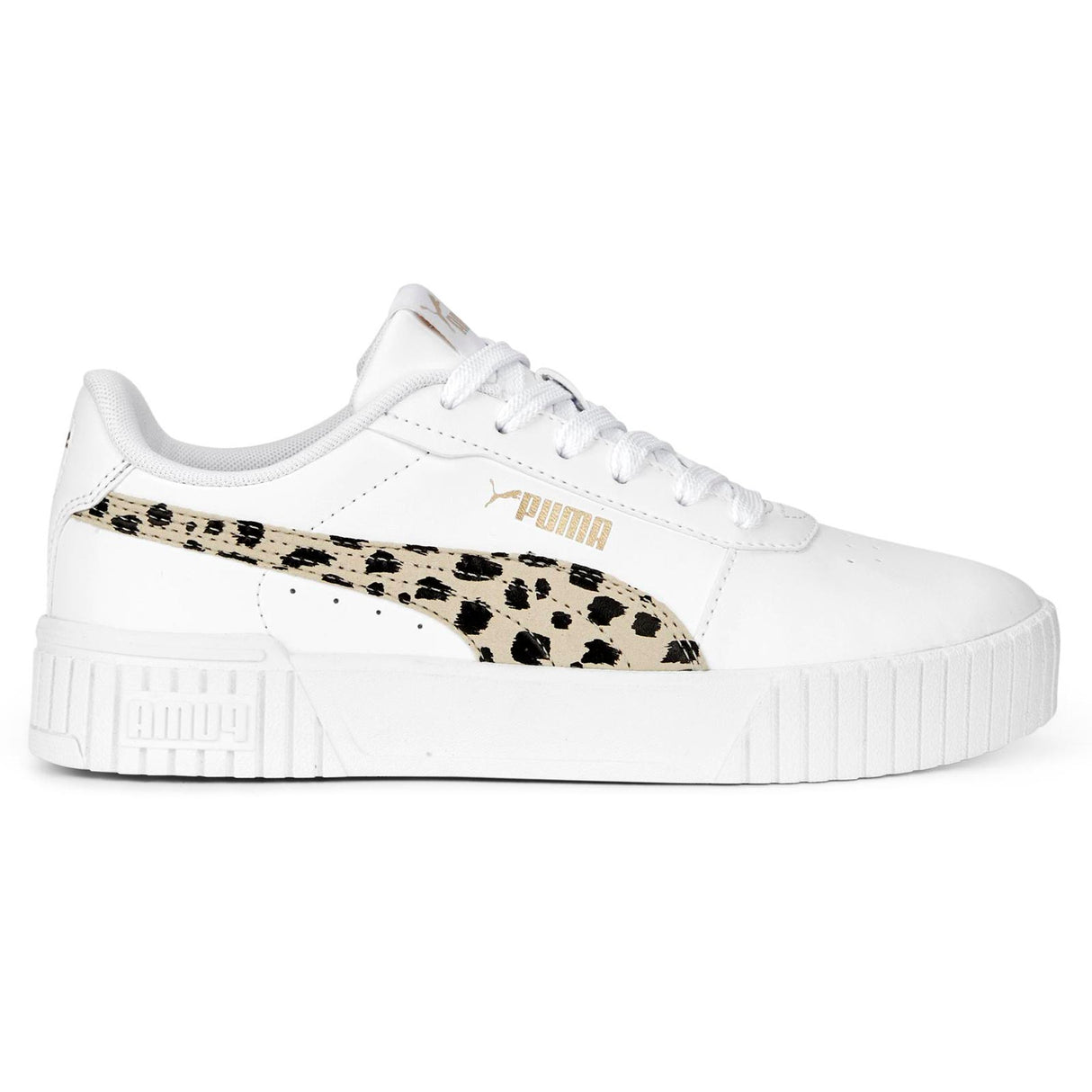 Puma Carina 2.0 Kid Girls White/Leopard