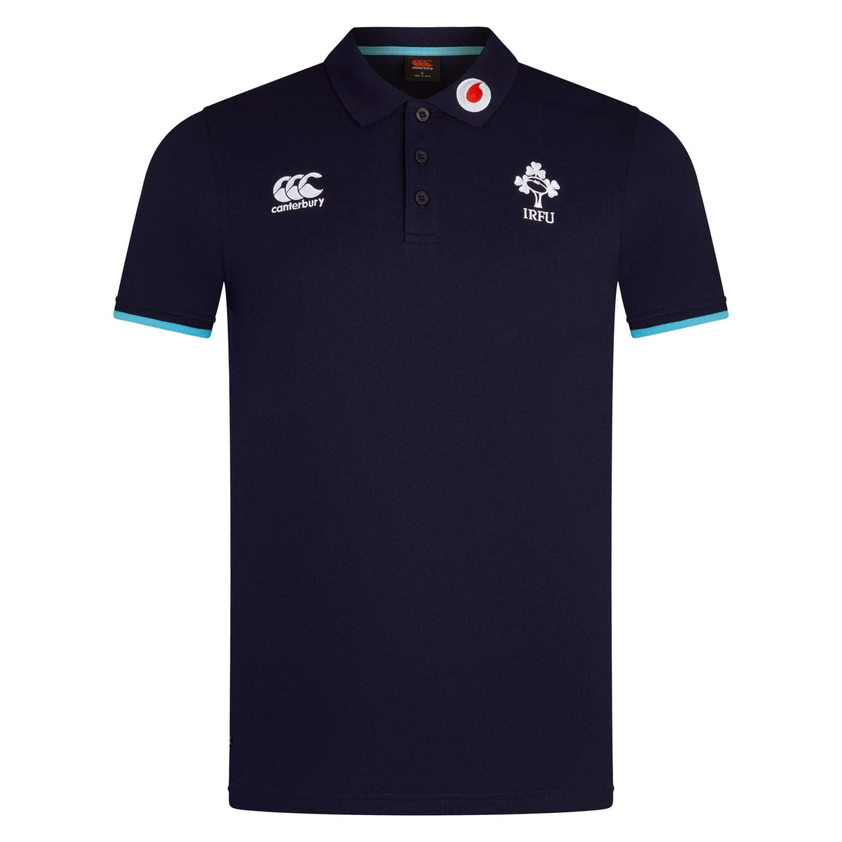 Canterbury IRFU 23 Team Polo Shirt Navy