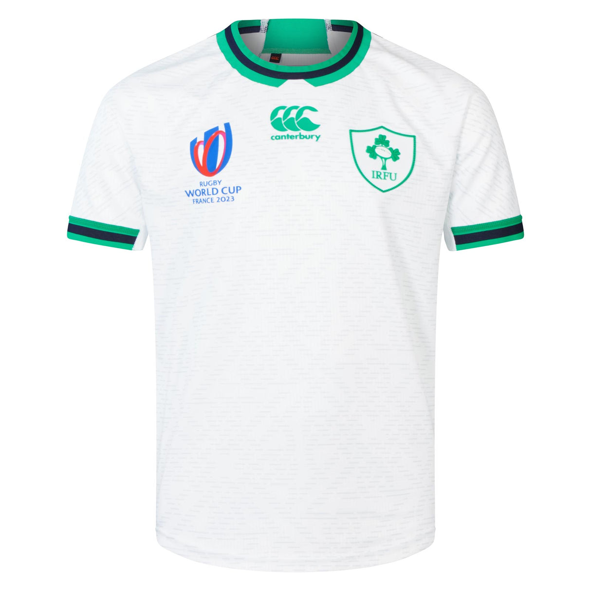 CCC IRFU Jnr RWC23 Alt Pro Jersey White