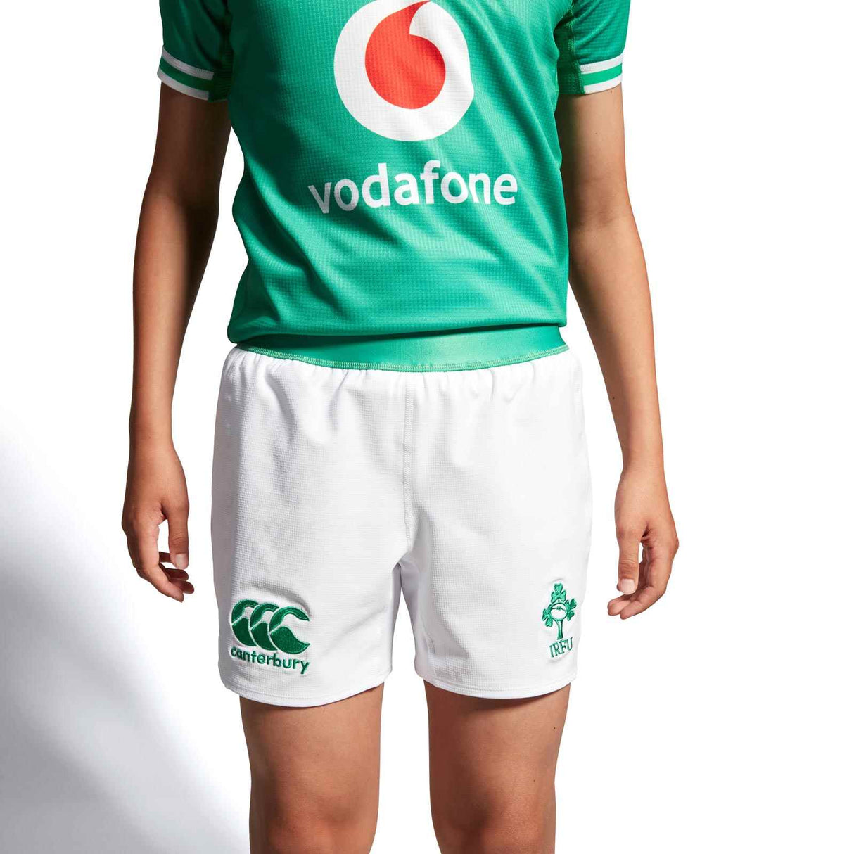 CCC IRFU 23 Jnr Home Match Short White