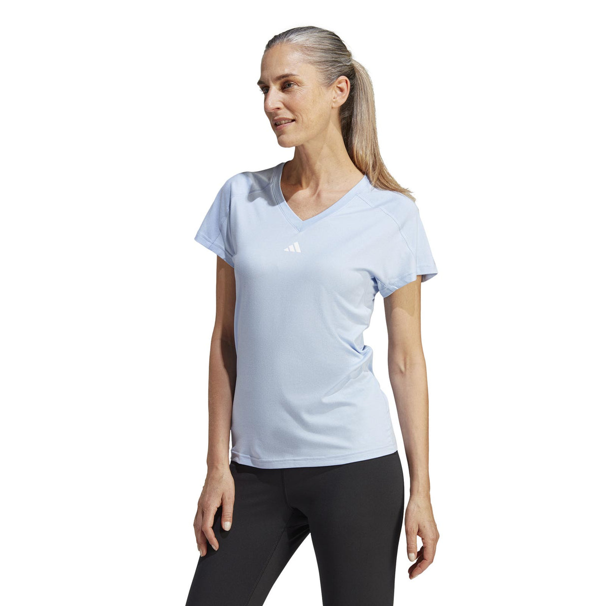 adidas Ess MIN Womens Tee Blue