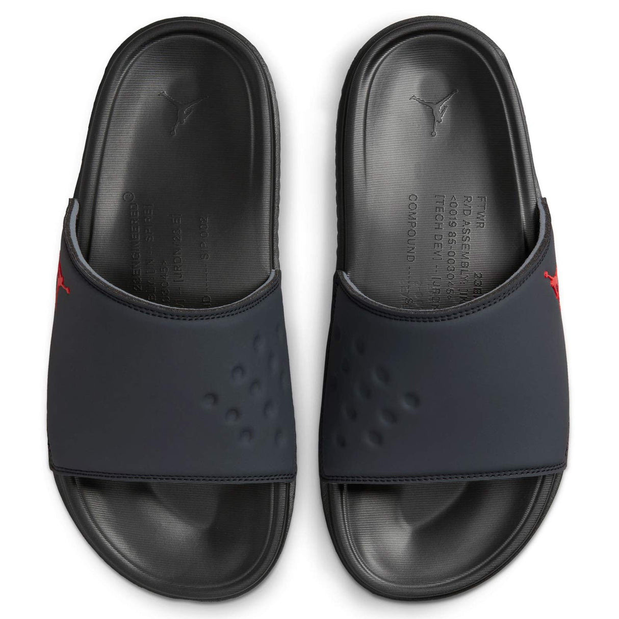 Jordan Play Slides Mens Black