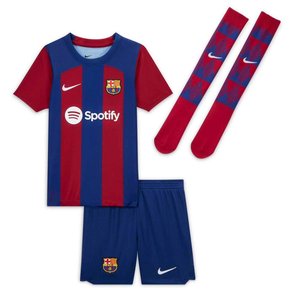 Nike FCB 23 Kids Home Kit Navy