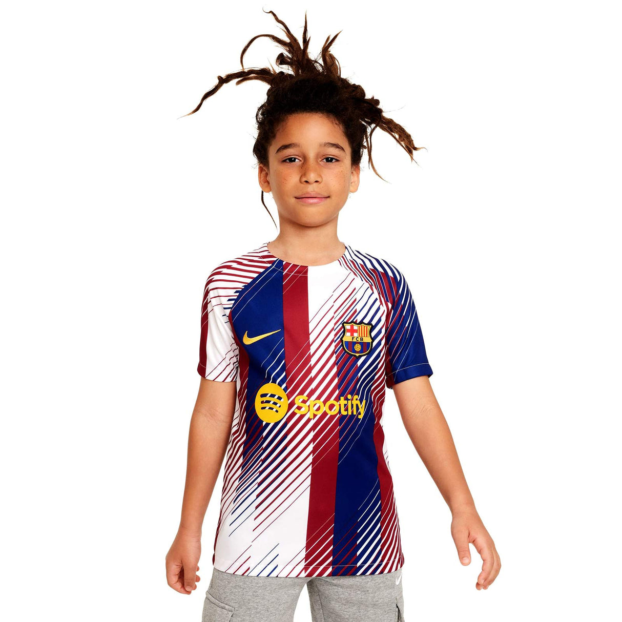 Nike FCB 23 Kids Home PM Jersey White