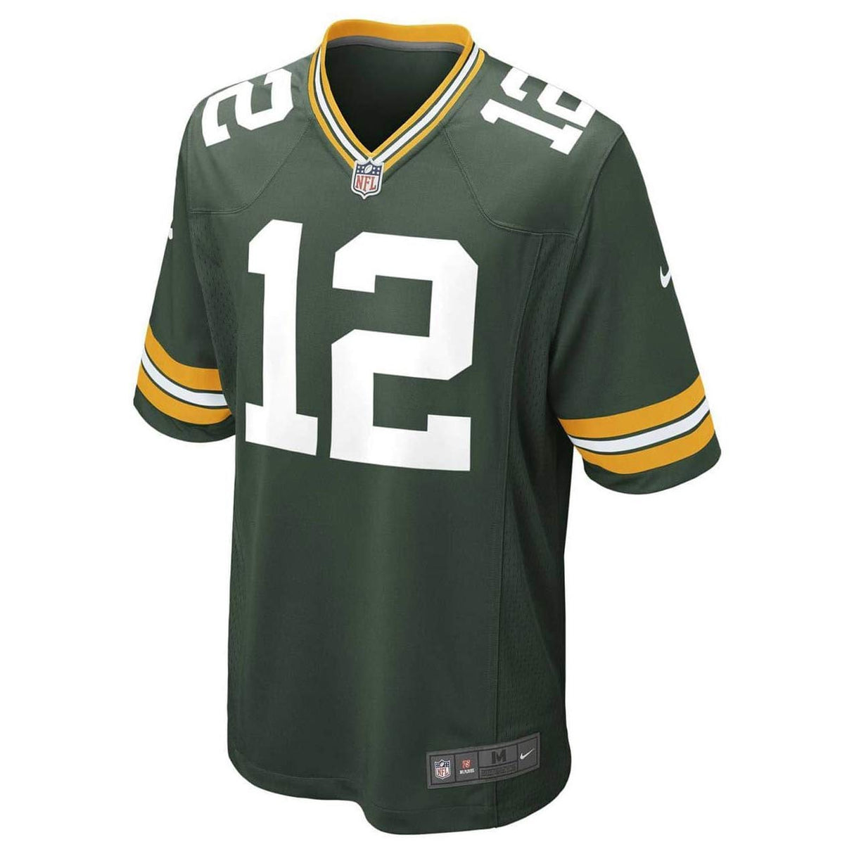 Nike Packers Rodgers 12 Home Jersey Grn