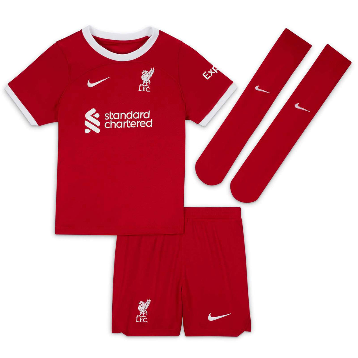 Nike LFC 23 Kids Home Kit Red