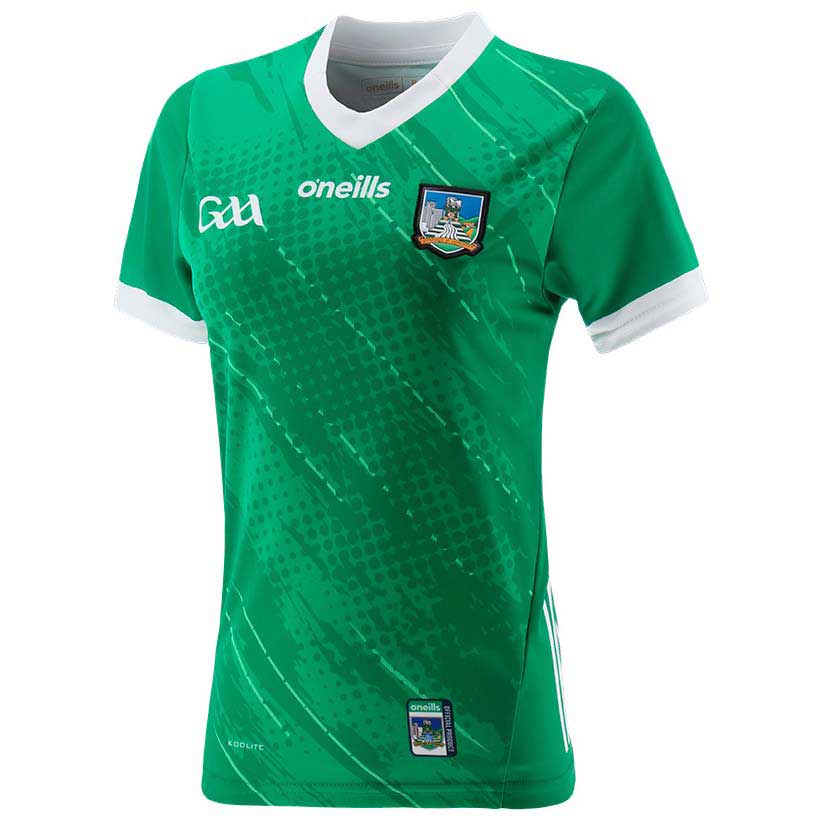 O'Neills Limerick 23 Home Wmn Jersey Grn
