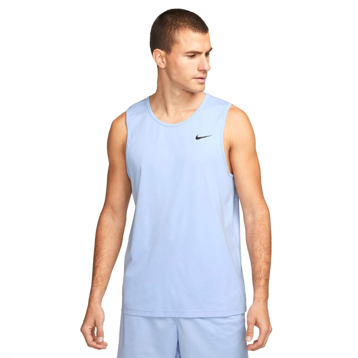 Nike Mens Dri-Fit HYVERSE Tank Blue
