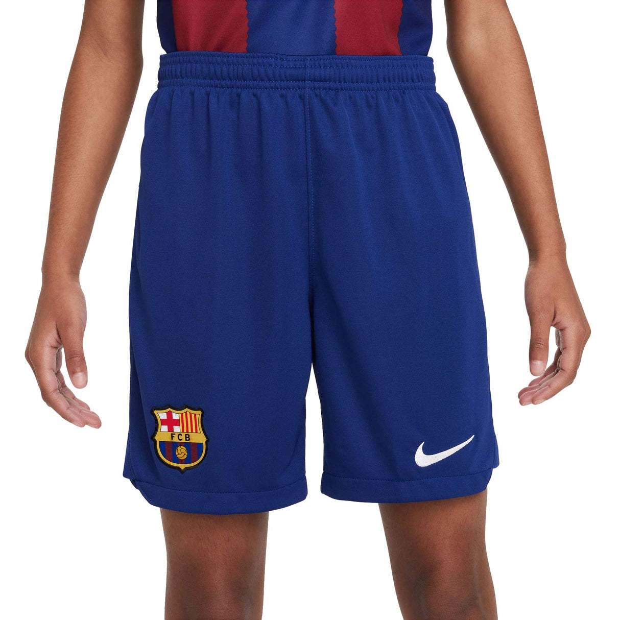 Nike FCB 23 Kids Home Short Navy