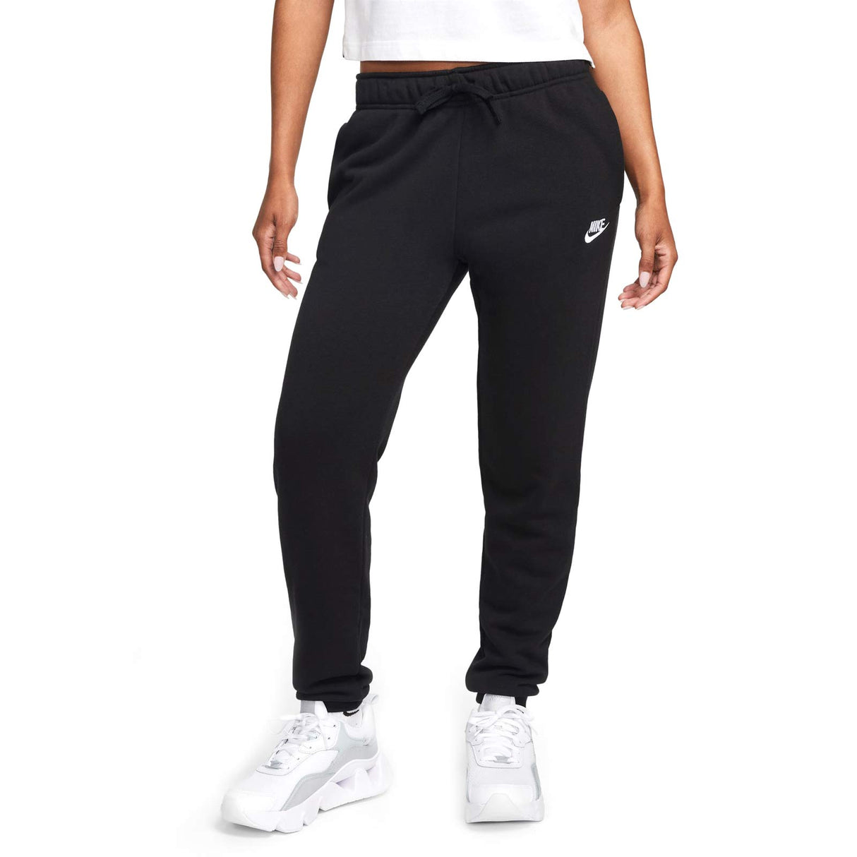 Nike Wmns NSW Club Fl MR Pant Std Black