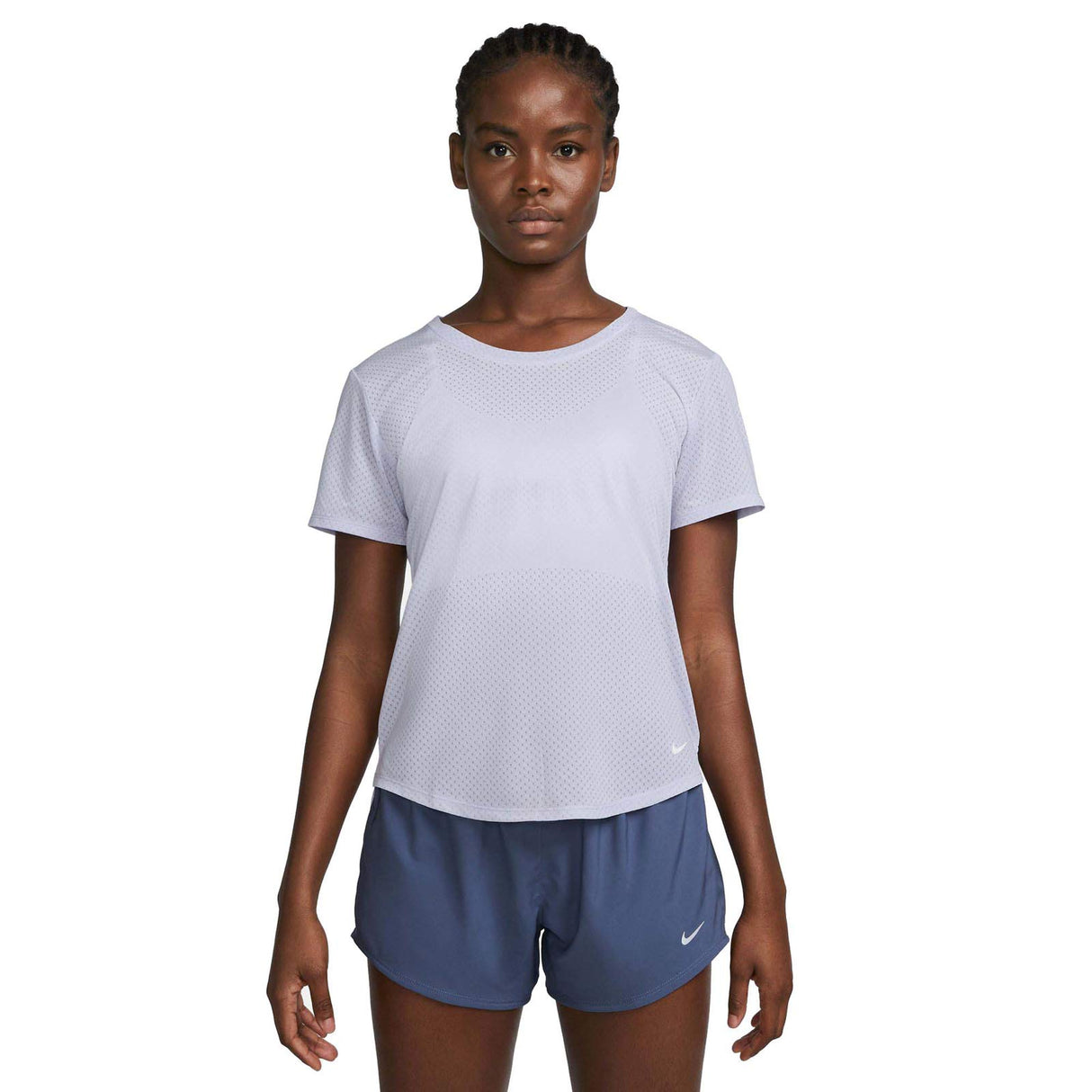 Nike Wmns One DF Breathe Std SS Top Purp