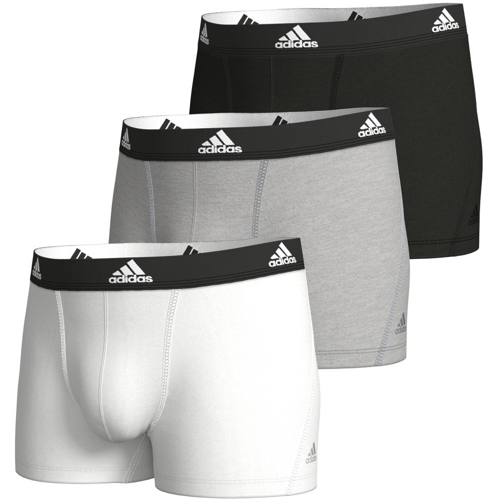 adidas Active Flex Cotton Trunk 3 Pk Mul