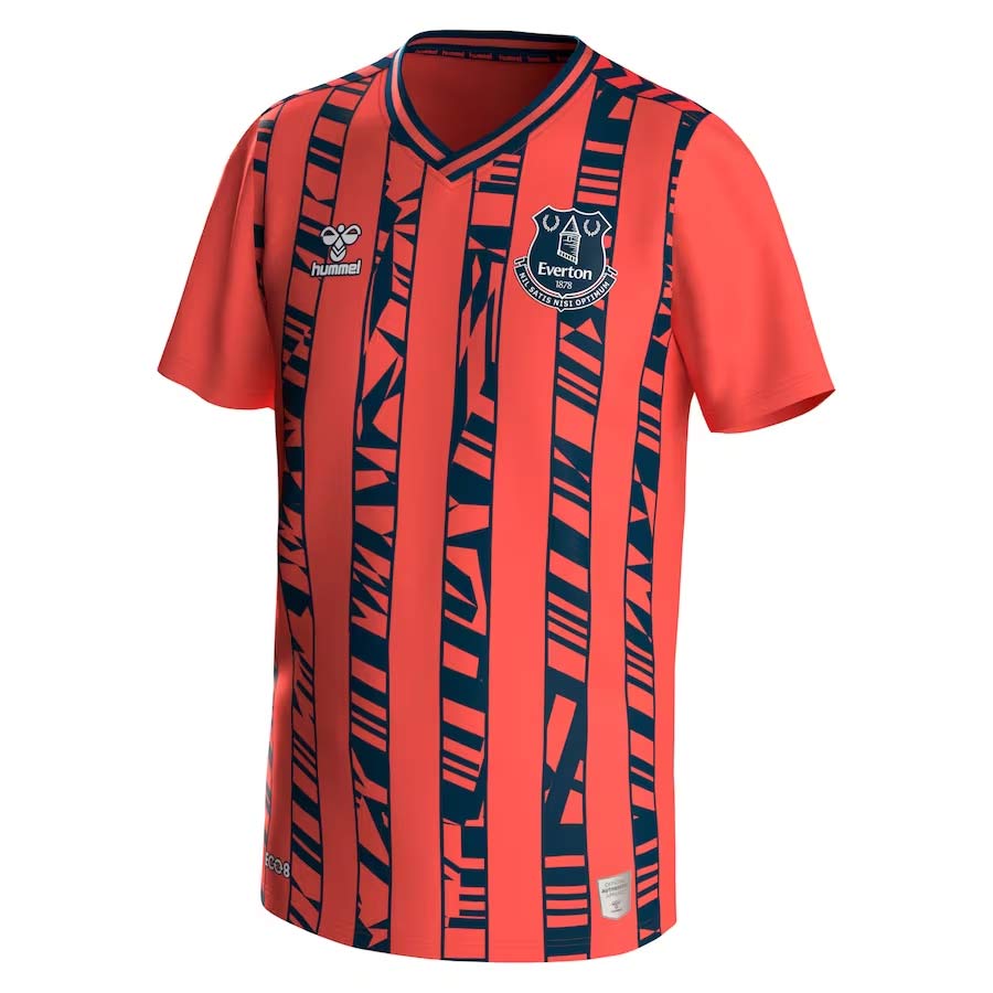 Hummel Everton 23 Kids Away Jersey Pink