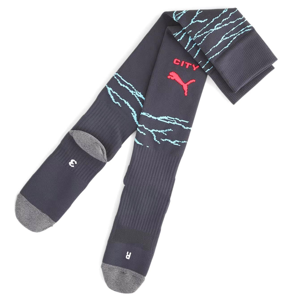 Puma MCFC 23 3rd Graphic Socks Navy