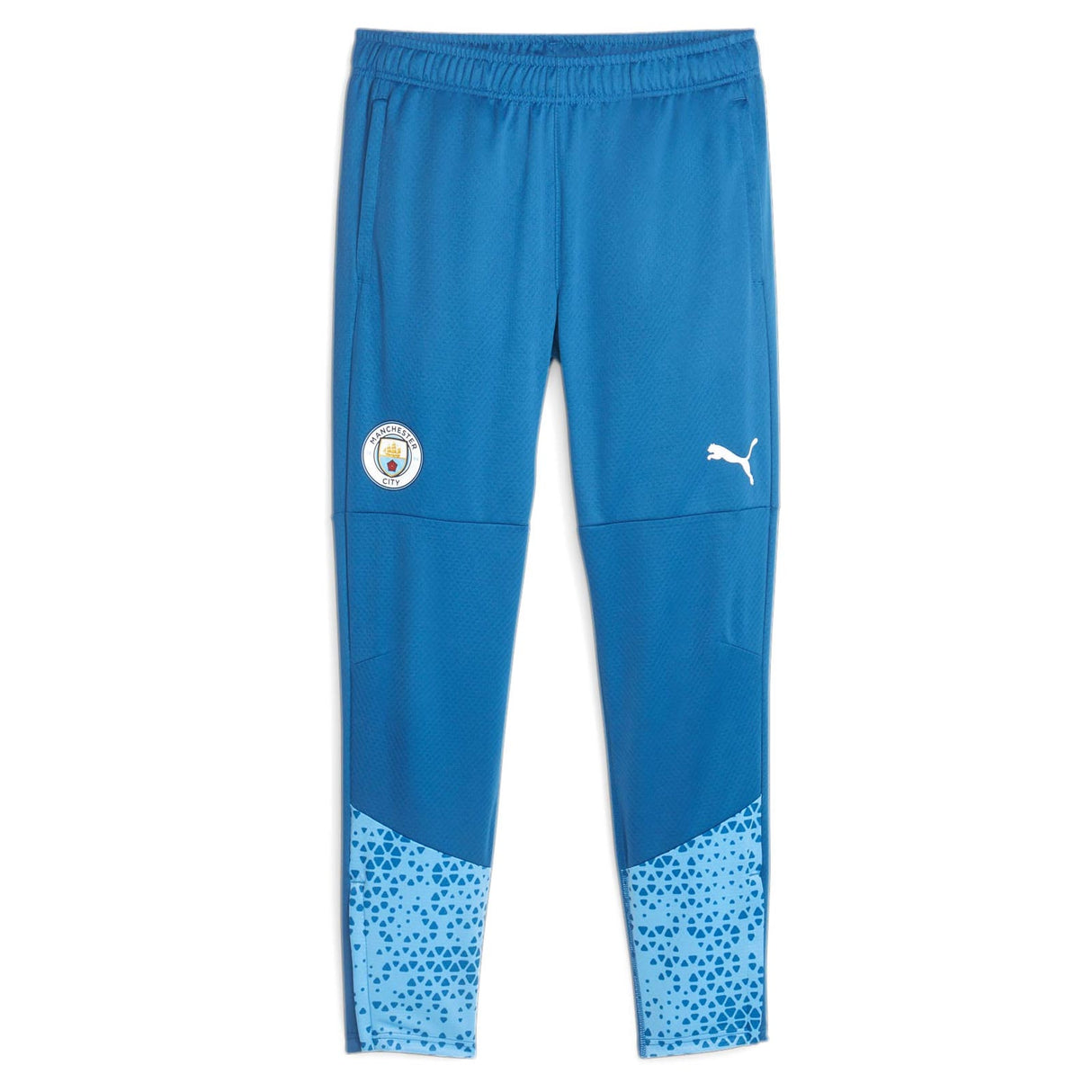 Puma MCFC 23 Kids Home Training Pant Blu
