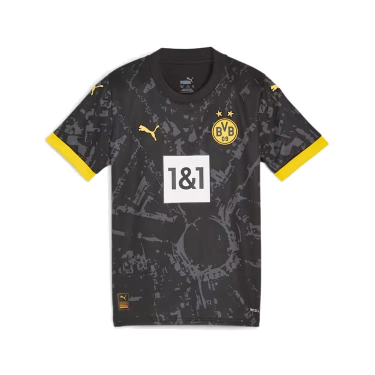Puma BVB 23 Away Kids Jersey Black