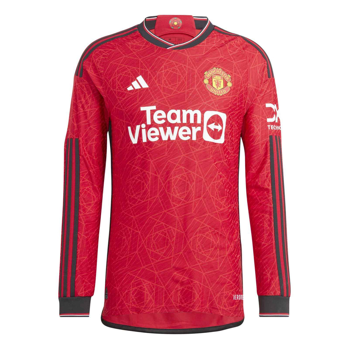 adidas Man Utd 23 Home LS Jersey Red