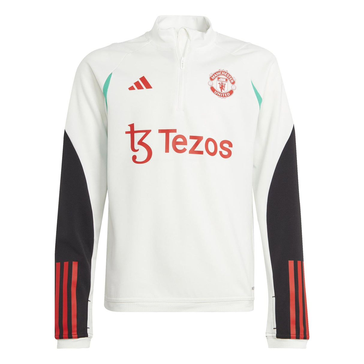 adidas Man Utd 23 Kid Train QZ Top White