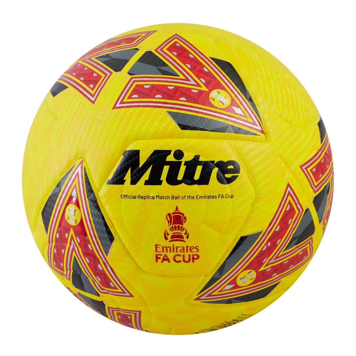 Mitre FA Cup 23/24 Match Football 5 Yllw
