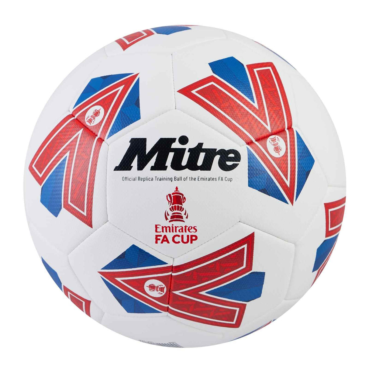 Mitre FA Cup 23/24 Train Football 5 Wht