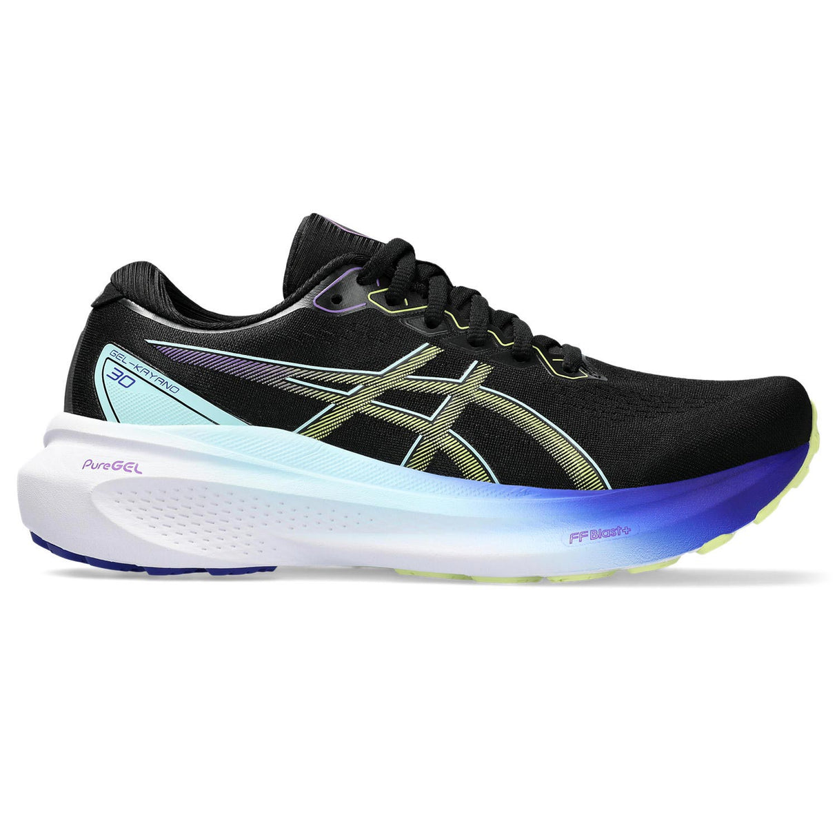 Asics Gel Kayano 30 Womens Black/Blue