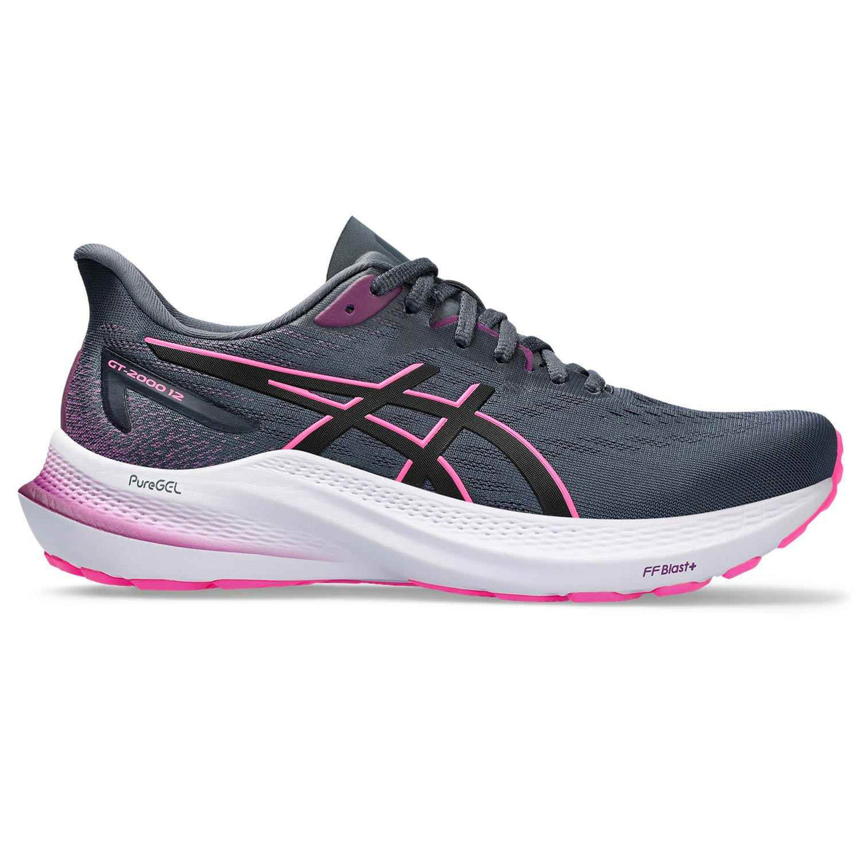 Asics GT 2000 12 Womens Grey/Pink