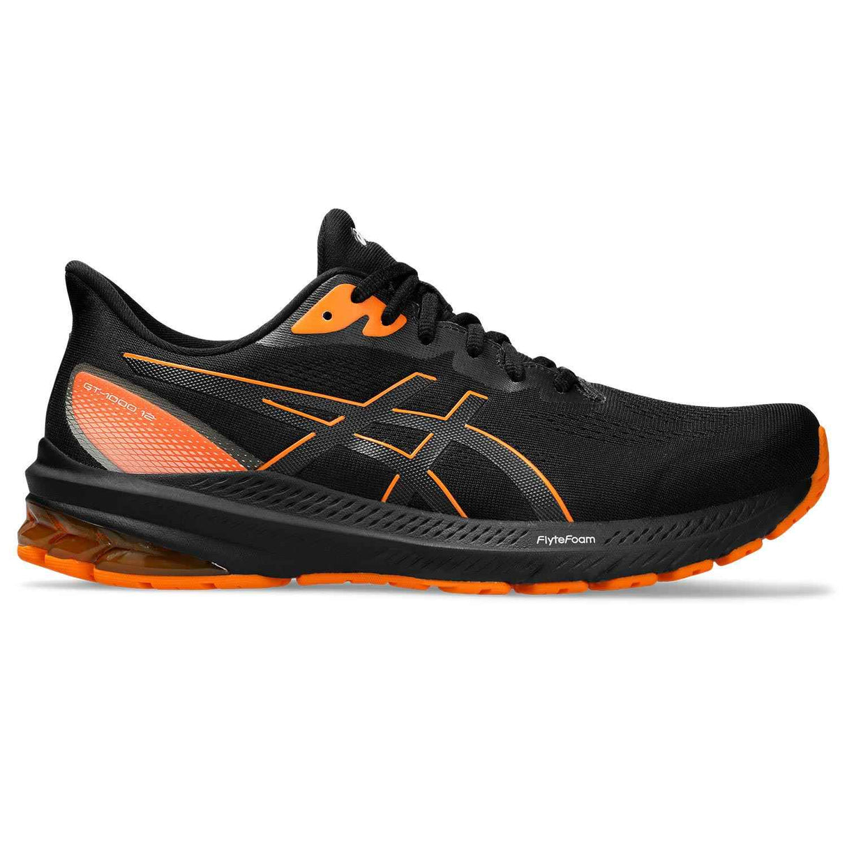 Asics GT 1000 12 GTX Mens Black/Orange