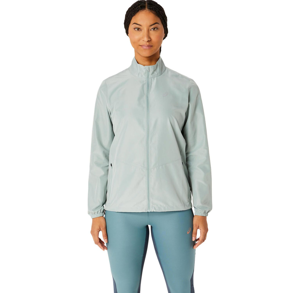 Asics Womens Core Jacket Green