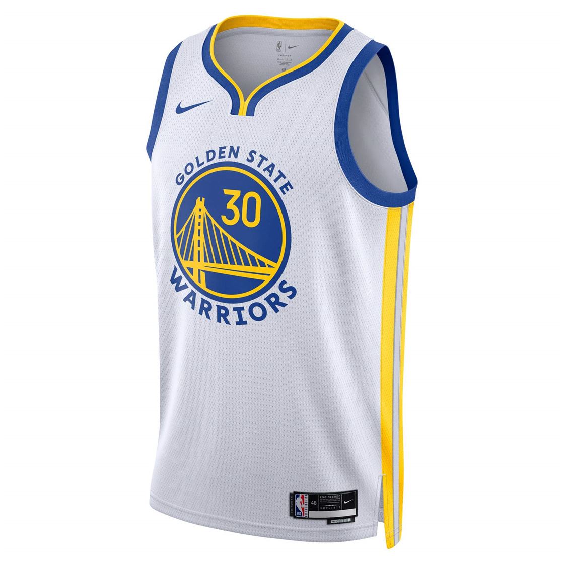 Nike Warriors Curry 30 DF Jersey White