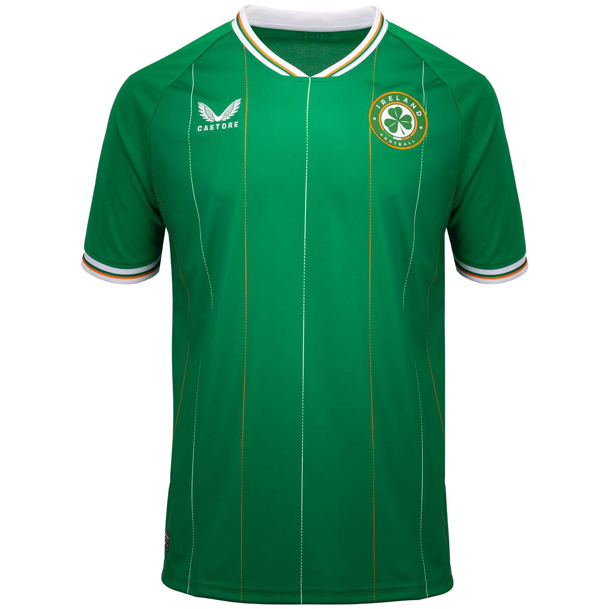 Castore FAI 23 Home Kids SS Jersey Green