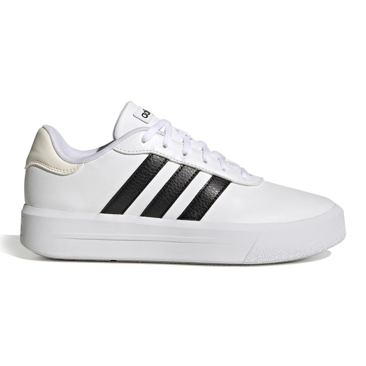 adidas Court Platform Womens White/Black