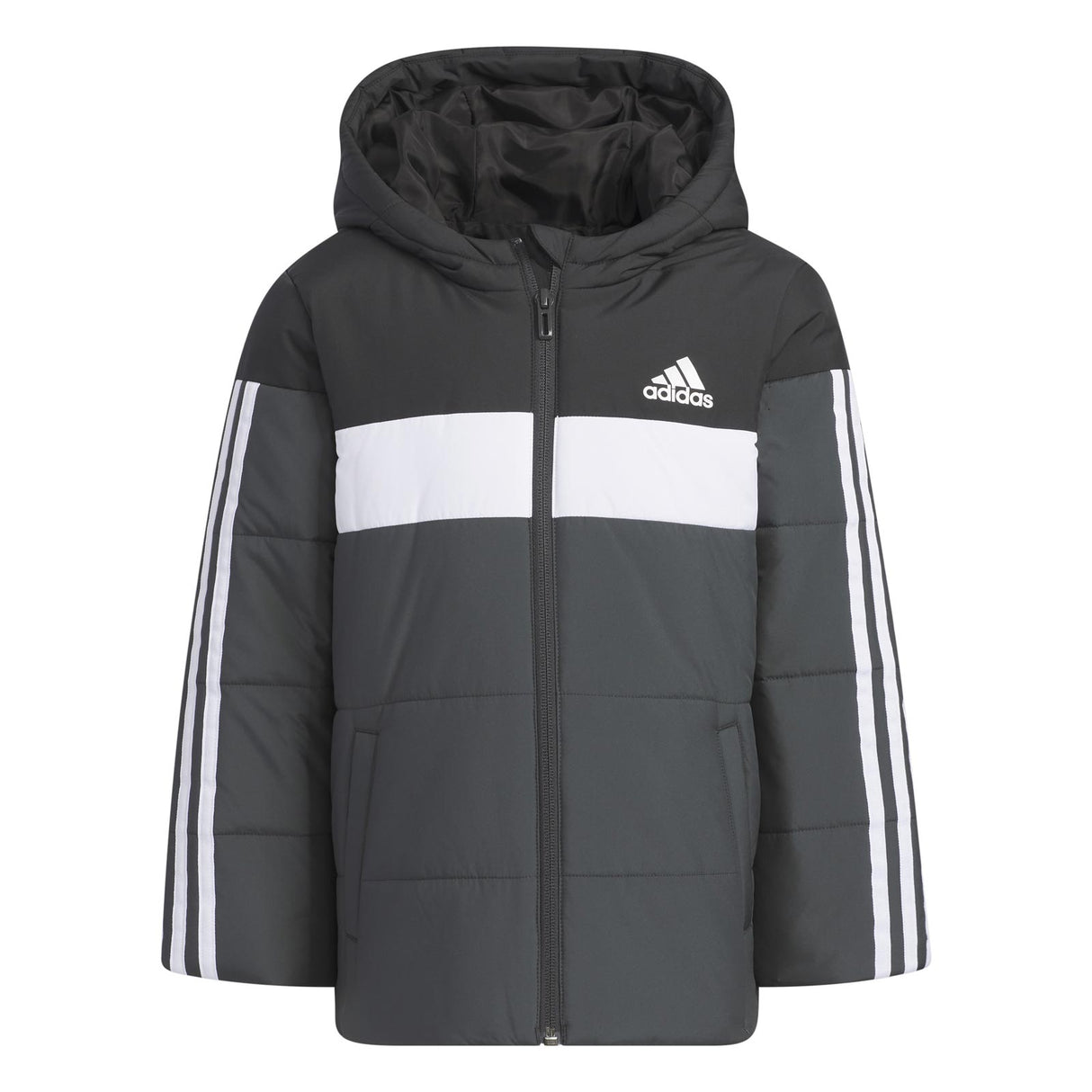 adidas Boys Jnr Padded Jacket Black