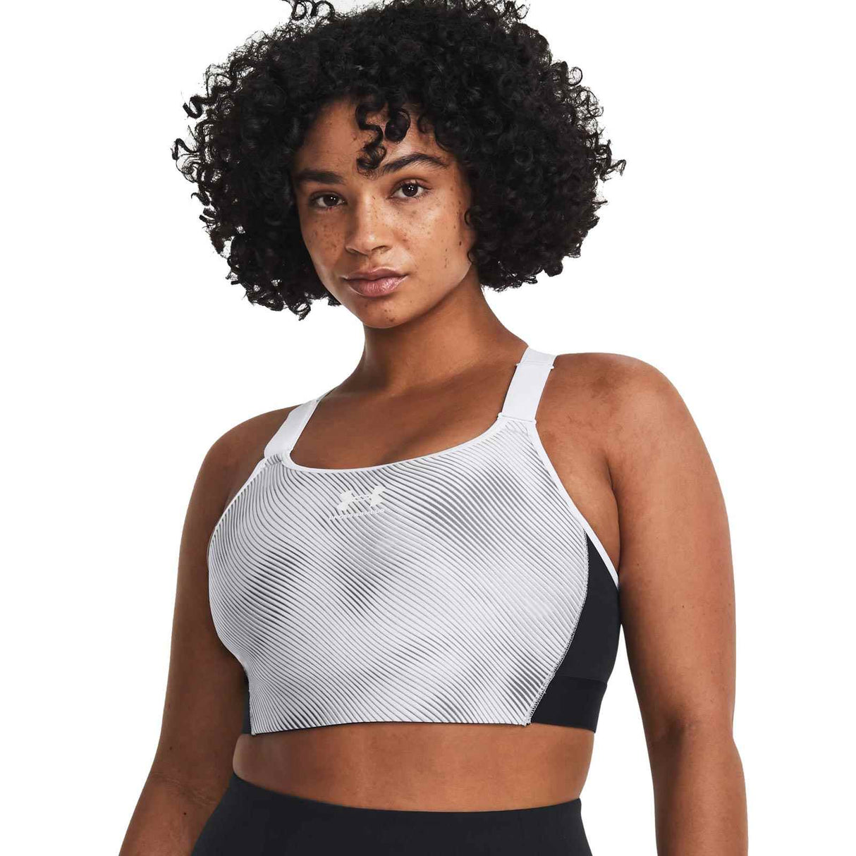 UA Womens HG Armour High Print Black