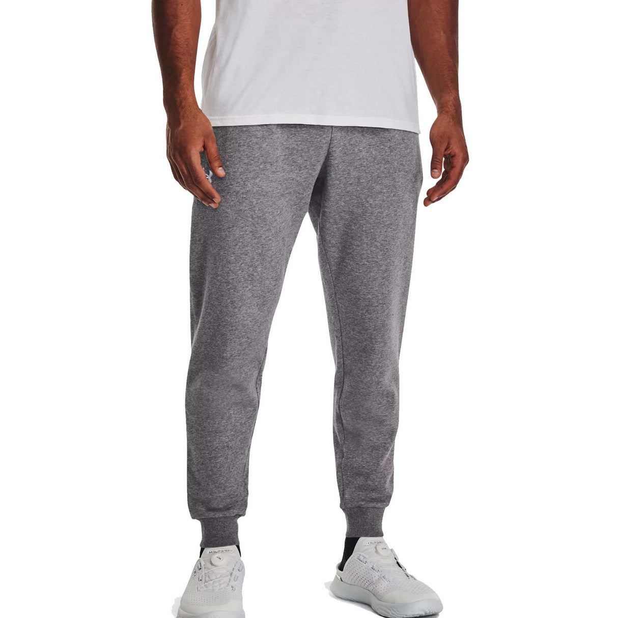 UA Mens Rival Fleece Joggers Grey