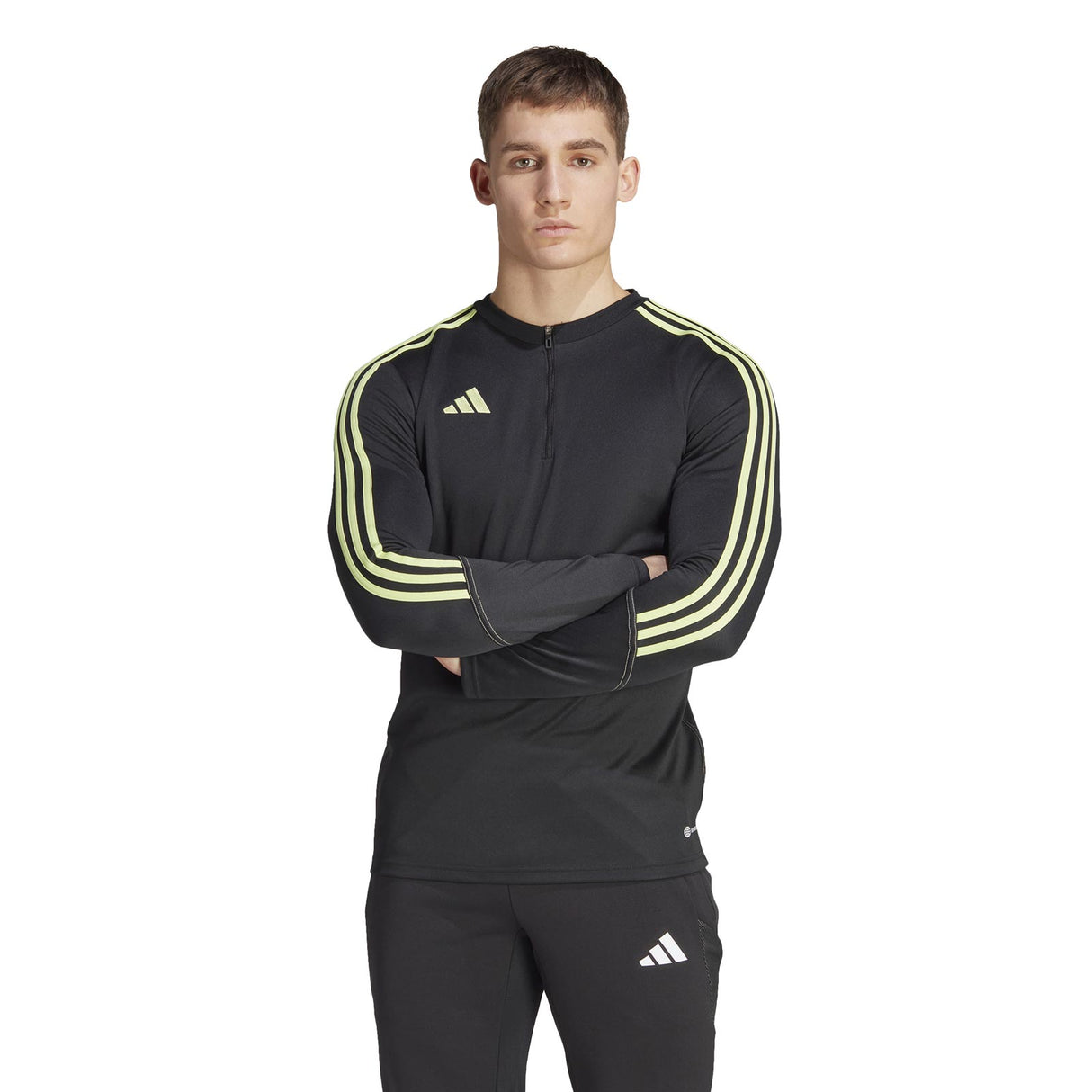 adidas Mens Tiro 23 CB TR HZ Top Black