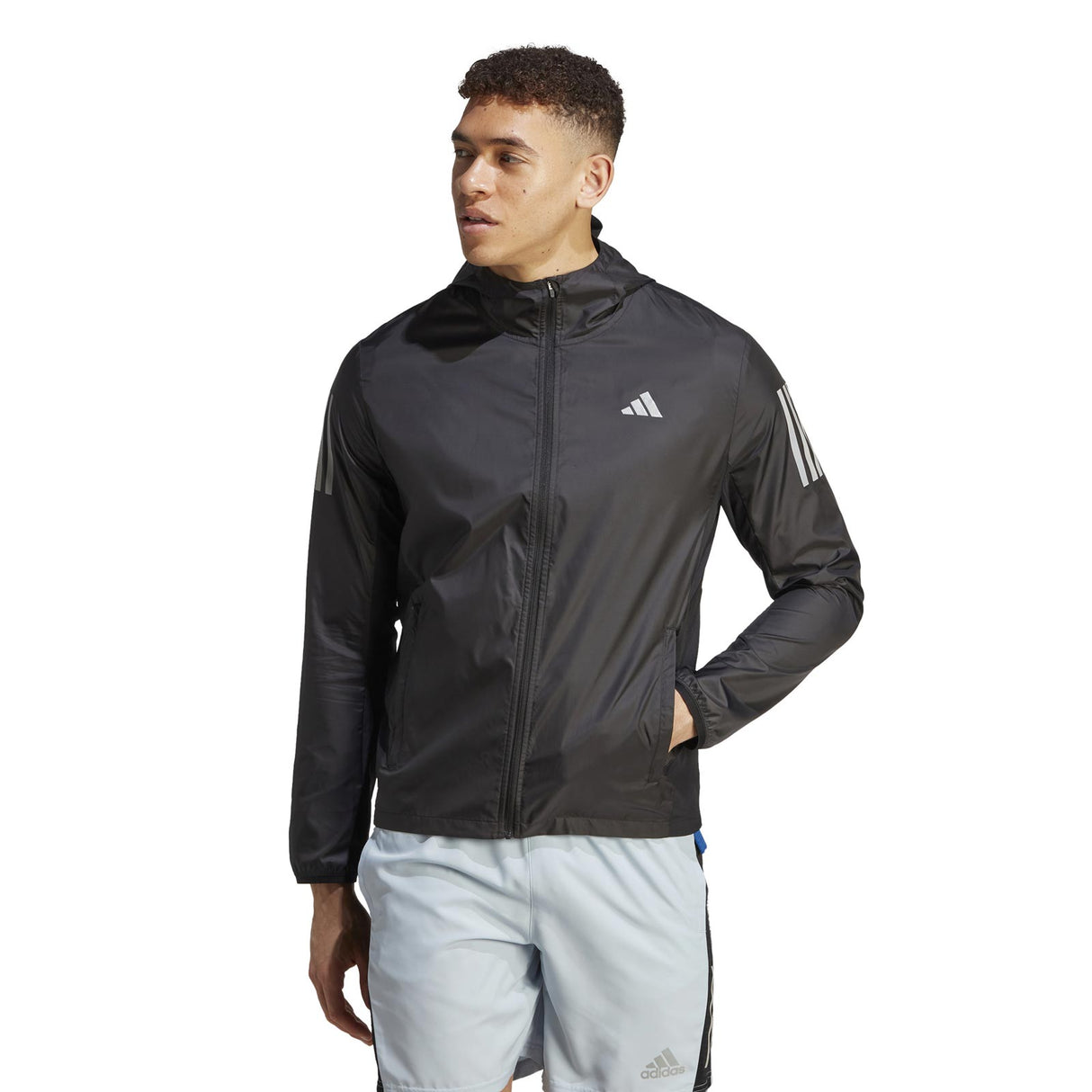 adidas Mens OTR Jacket Black