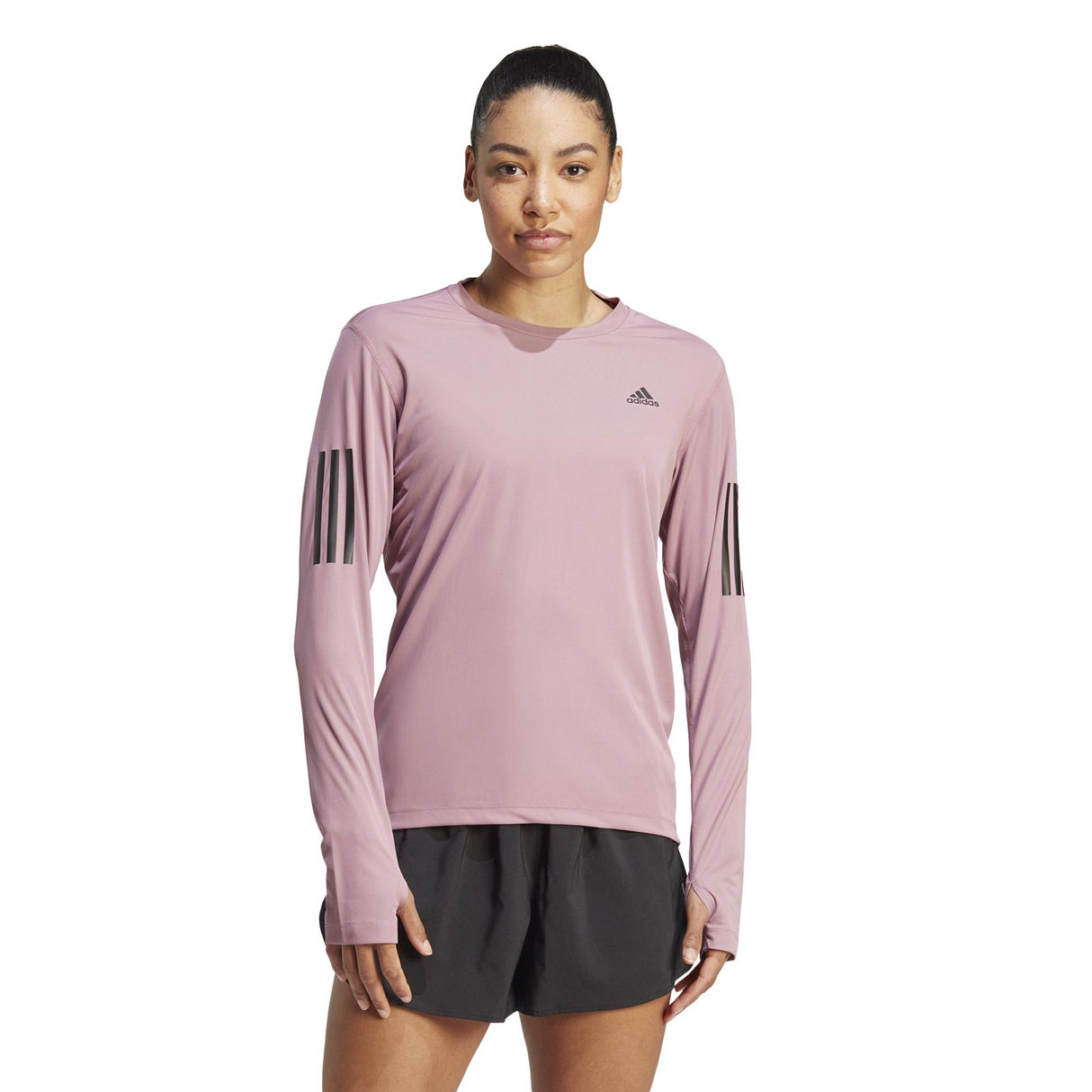 adidas Womens OTR LS Tee Pink