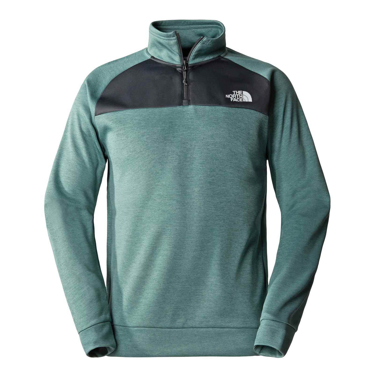 TNF Mens Reaxion QZ Fleece Green